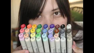 NEET tries Copic markers