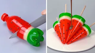 So Tasty Watermelon Cake Tutorials | Easy Dessert Recipes | Beautiful Cake Decorating Ideas