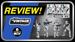 Star Wars The Vintage Collection Phase 2 Clone Trooper 4 Pack Review! | The 501st & Ahsoka's 332nd!