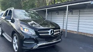 2017 Mercedes-Benz GLE 350 SUV Black