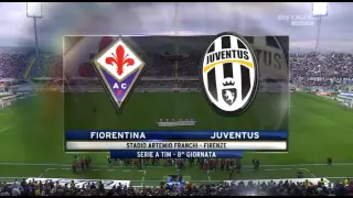 Fiorentina (4) - (2) Juventus All Goal Highlight (20-10-2013)