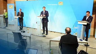 Video in Gebärdensprache: Pressekonferenz zum „Homeoffice-Gipfel“ (13. Januar 2021) - Bayern