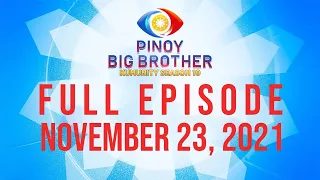 PBB Season 10 November 23, 2021 FULL EPISODE