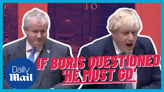 If Boris Johnson questioned by police, 'he must go' says Ian Blackford