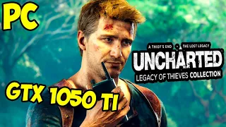 Первый Взгляд UNCHARTED: Legacy of Thieves Collection PC на GTX 1050 TI + i5-10400f