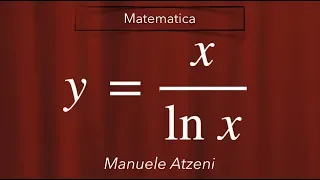 Esercizio 4: Studio completo di funzione logaritmica fratta