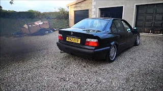 BMW 325 E36 2.5 TDS Exhaust Sound | Evry Mod | Full Straight Pipe | 1080p HD
