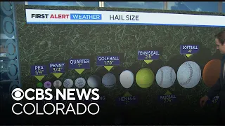 Hail season in Colorado