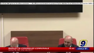 Barletta - Seduta di Consiglio Comunale del 03/10/2022 (2Parte)