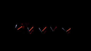 Majesticks Drum Corps - LED sticks show