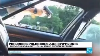 Violences policières aux États-Unis : Un homme noir abattu au Minnesota - La scène filmée en direct