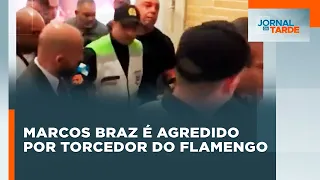 Marcos Braz é agredido por torcedor do Flamengo em shopping no Rio de Janeiro