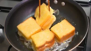 French Toast with Cheese | Korean style