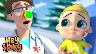 Super Doctor Checkup Song - Hey Spiky Nursery Rhymes & Kids Songs