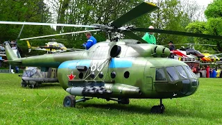 RC Scale Helicopter Model Mil Mi-8 Миль Ми-8