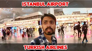 DELHI to RUSSIA via ISTANBUL - TURKISH Airlines, ISTANBUL AIRPORT, Transit