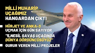 Milli Muharip Uçağımız Hangardan Çıktı..Hürjet  Ve Anka-3 Uçmak İçin Gün Sayıyor..