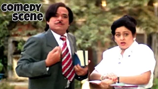 Jagdeep & Aruna Irani Funny Scene 2 | Comedy Scene | Phool Aur Kaante | Hindi Film