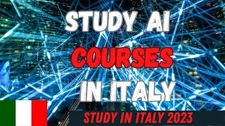 AI Courses from Italian Universities | Study in Italy 2023 | Italian University Admission