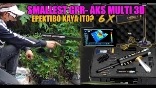 PINAKA MALIIT NA GPR ANG AKS MULTI 3D FOR TREASURE HUNTING