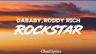 Dababy,ROCKSTAR (lyrics) ft. Roddy rich