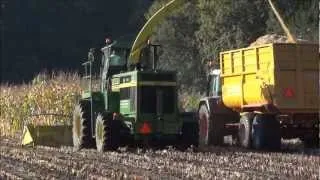 Mais hakselen | Nieuw-Milligen | John Deere 6850 | P. van den Hardenberg | Netherlands | 2012.