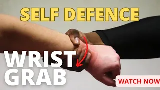 Self Defence against Wrist Grab | How to escape from wrist grab🔥🔥 #viral #selfdefense