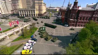 (Only military equipment) The Moscow Victory Parade of 2015.Парад Победы 9 мая 2015г.