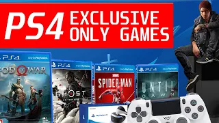 All Exclusive Playstation 4 (78 GAMES) [only games on PS4]  (2021)