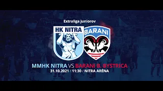 Extraliga juniorov (16. kolo): MMHK Nitra - BARANI Banská Bystrica