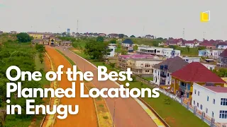 Drone View: Centenary City Enugu 2023 | Lands for sale in Enugu