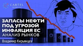 НЕФТЬ ПОД УГРОЗОЙ. Инфляция ЕС, Канада. Владимир Кирьянцев Прогноз рынка на 18/03