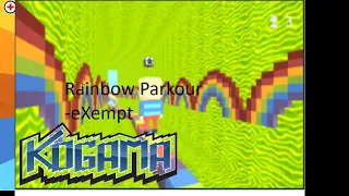 KoGaMa #4 Rainbow Parkour!