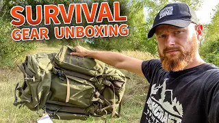 XXL Gear UNBOXING #02 | 24h Survival Ausrüstung für kommende Projekte | Fritz Meinecke