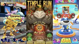 iGameBox👨‍🚒BoomBot│Guy Dangerous│Rescue Ginger🤪🤪🤪Subway Surfers Singapore 2019⎮Temple Run 2⎮Tom