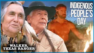 Walker Connects With His Indigenous Heritage | Walker, Texas Ranger