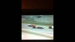 F1 china 2012 lap 1