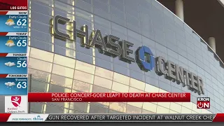 Police: Concert-goer leapt to death at Chase Center