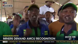 Mineworkers Dispute | Court interdict served on AMCU