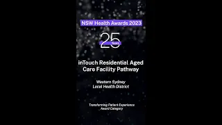 inTouch Residential Aged Care Facility Pathway