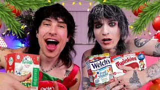 Trying Walmarts Christmas Snacks!