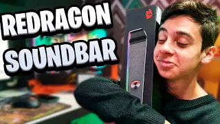 CAIXA DE SOM GAMER RGB - SOUNDBAR REDRAGON ADIEMUS GS560