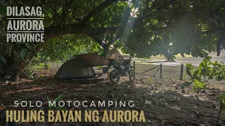 SOLO MOTOCAMPING, DILASAG BEACH, AURORA PROVINCE (FREE BEACH)