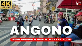 [4K] ART CAPITAL of the Philippines | Angono Rizal Town Proper & Public Market Tour 2024