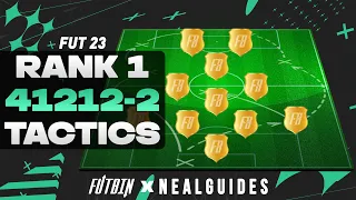 FIFA 23 BEST 41212 (2) RANK 1 META TACTICS & INSTRUCTIONS FT. NEALGUIDES