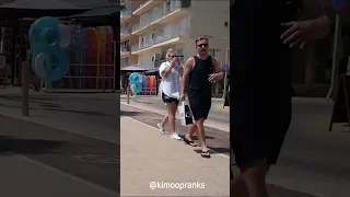 Snake Prank at The Beach. Funniest reactions   #funny  #shorts   #prank