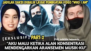 VIDEO EKSLUSIF PART-2, PUTRI AKUI MALU SAAT ALAN MULAI KONSENTRASI MENDENGARKAN ARANSEMEN MUSIKNYA