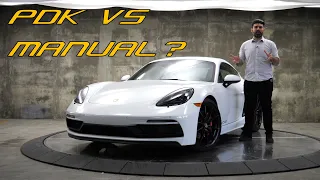 Is the Porsche Cayman GTS 4.0 Better With A Manual Or PDK?