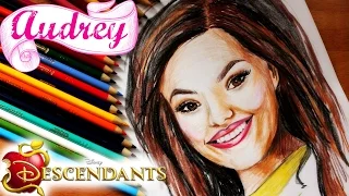 DISNEY DESCENDANTS Learn How to Draw AUDREY Speed Drawing