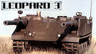 VT-1 / GVT (Леопард 3): танк без башни, но с двумя пушками